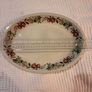 Wedgwood Quince Oval Platter in Cream and Tan